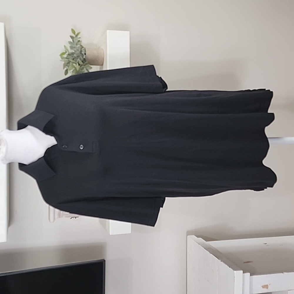 Jos. A. Bank Super Soft Black Short Sleeve Polo Shirt